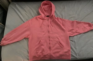 KOWSPORT - Pink Women's Zip Up Soft Brushed Fleece Casual Hoodie Size -XL-Mint - Picture 1 of 3