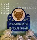 Leicester Personalised Glitter Birthday Cake Topper Cupcake Toppers 6th Birthday