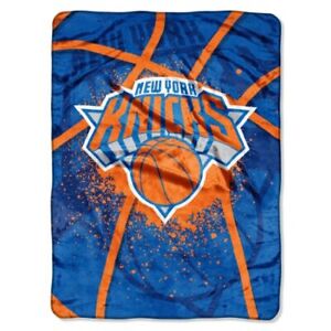 NBA New York Knicks Raschel Throw Blanket, 60" x 80", Shadow Play
