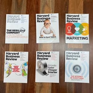 Harvard Business Review 6 Issues Year 2014 - Picture 1 of 4