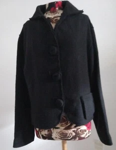 Tutta Natura Walkjacke Schwarz Gr.L Naturtextilien Neue - Bild 1 von 7