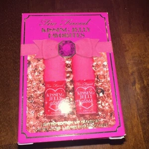 Too Faced kissing jelly favorites lip gloss set new in box - Picture 1 of 3