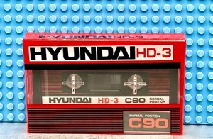 HYUNDAI  HD-3  90   TYPE I   BLANK CASSETTE TAPE (1) (SEALED) - Picture 1 of 3