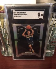 2019-20 Panini Silver Prizm Michael Porter Jr #88 SGC 9