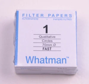 PAPEL FILTRO 7cm 100 DISCOS CALIDAD RÁPIDO 101 - Imagen 1 de 1