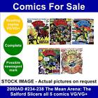2000Ad 234 238 The Mean Arena The Salford Slicers All 5 Comics Vg Vg And 