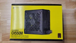 Corsair CX Series CX550M 550W 80 PLUS Bronze Semi-Modular ATX Power Supply - Photo 1/2