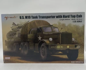 Merit International U.S. M19 Tank Transporter w/ Hard Top Cab 1/35 Scale Kit - Picture 1 of 6