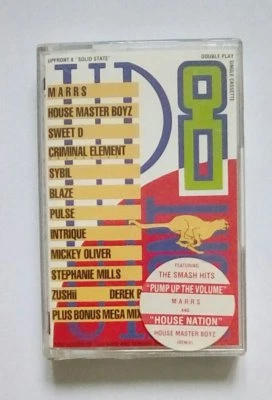 Up Front 8 Solid State Electronic House Acid Dance 1987 Music Cassette - Image 1 of 2