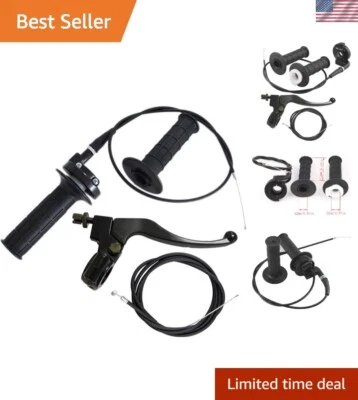 Twist Throttle & Brake Lever Set for XR80 XR100 and More - 5.5hp - 6.5hp - Image 1 of 4