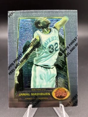 1994-95 Topps Finest Finest City Legends #4 Jamal Mashburn Dallas Mavericks Foto 1 de 2