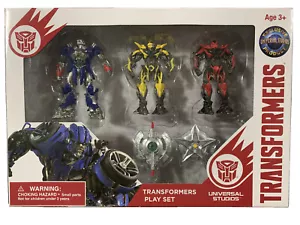 Transformers 3-pack Universal Studios Exclusive Optimus Prime And Bumblebee 3” - Picture 1 of 12