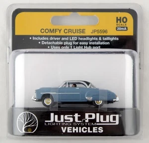HO Scale Comfy Cruise Just Plug Vehicle (20mA) - Woodland Scenics #JP5596 - Picture 1 of 4