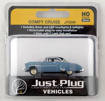 HO Scale Comfy Cruise Just Plug Vehicle (20mA) - Woodland Scenics #JP5596 - Image 1 of 4