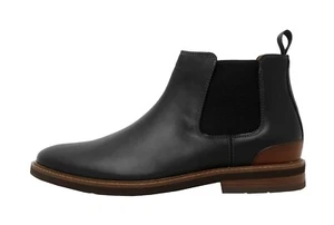 Florsheim Men's Highline Gore Chelsea Boots 11990-010M - Black/Brown - Picture 1 of 6