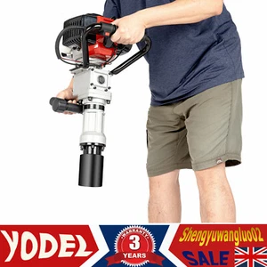 2-Stroke Post Driver Petrol Fence Knocker Concrete Jack Hammer Fencing Rammer EU - Picture 1 of 16