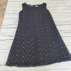 Maria Casero Girls Black Lined Party Dress Size 8 - Picture 1 of 8