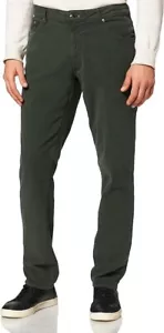 Hackett London Men's Moleskin 5 PKT Trousers, 682forest Green W30 R L31 - Picture 1 of 12
