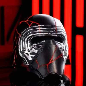 Disney Parks D23 Star Wars Galactic Archive Series KYLO REN Reforged Helmet NEW! - Picture 1 of 7