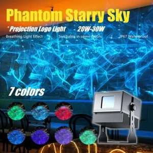 2W-5W Dynamic Phantom Projection GOBO Logo Light with 7 Colors Laser Effects - Picture 1 of 13