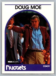 1989-90 Hoops Doug Moe #283 Denver Nuggets - Picture 1 of 2