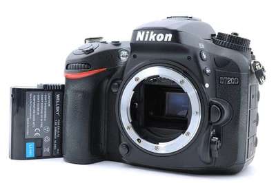 Excellent+5 Nikon D7200 24.2MP DSLR Digital Camera Black Body Shutter 23405 - Image 1 of 4