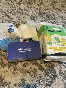 Bundle-Commode Liners, Absorbing Pads, Floor Tinkle Pads - Picture 1 of 4