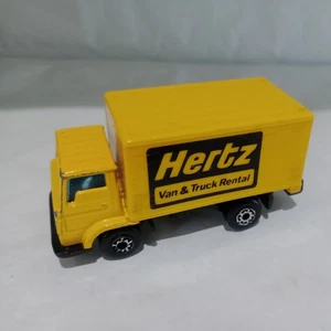 Matchbox Dodge Commando in yellow Hertz Van and Truck Rental - Picture 1 of 4