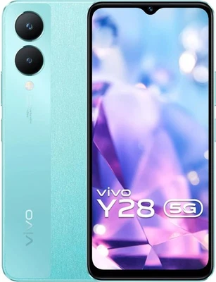 vivo Y28 5G (blu, 128 GB 6 GB RAM) 6,56" 50MP dimensione 6020 processore... - Immagine 1 di 3