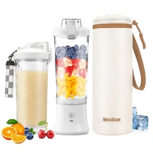 Portable Blender with Insulated Sleeve - Personal Juicer 20 Oz Blender Cup fo... - Picture 1 of 7