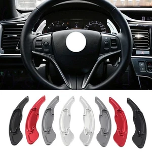 2x Car Steering Wheel Shift Paddle Extension Shifter Fit Honda Accord Acura CDX - Picture 1 of 11