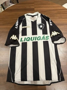 Botafogo FC 2007-08 Jersey Size M Men’s #9 Kappa Brazilian League Y2K Kit - Picture 1 of 4