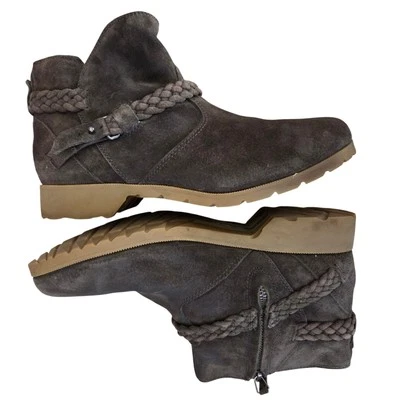 Botines Teva DelaVina Gamuza Impermeables Trenzados Western Talla 8.5 Boho  Foto 1 de 4