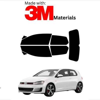 Precut Window Tint For Volkswagen Gti 2 Dr Hatch 16-18 Ceramic Made With 3M Foto 1 de 4