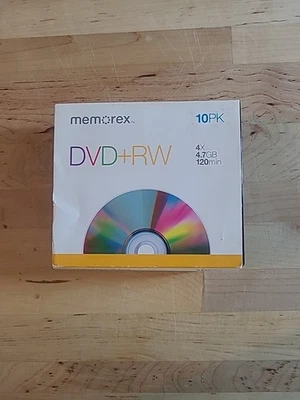 DVD-RW Blank Discs 4x write speed, 4.7GB, 120min - Image 1 of 4