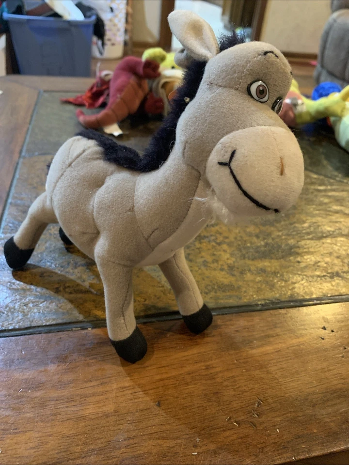 Juguete de peluche Shrek 2 BONITO BURRO 8" 2004 Foto 1 de 1
