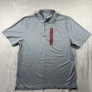 University of Arizona Golf Polo Men’s Size XL Gray Golf Polo Shirt NWT #603 - Picture 1 of 11