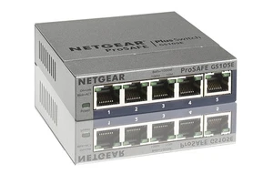 Netgear Prosafe Unmanaged 5 Port Gigabit Plus Switch - Picture 1 of 1