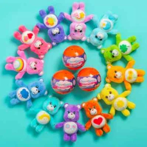 Care Bears Cheer Bear Plüschhalsband Little Surprise Pets Plüsch 3,5 Zoll Menge 3 - Bild 1 von 1