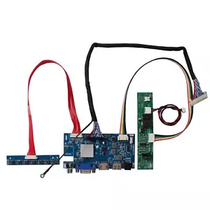 HDVGA CVBS USB LCD Controller Board For 21.5" 23.8" 27" 1920x1080 LCD Screen - Picture 1 of 5