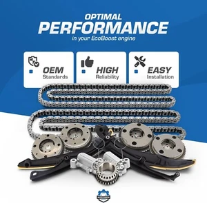 Timing Chain Kit w Phasers 3.5L Ecoboost 18-23 F150 Expedition Lincoln Navigator - Picture 1 of 7