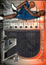 2003-04 Upper Deck Triple Dimensions Basketball Card #108 Ndudi Ebi Rookie