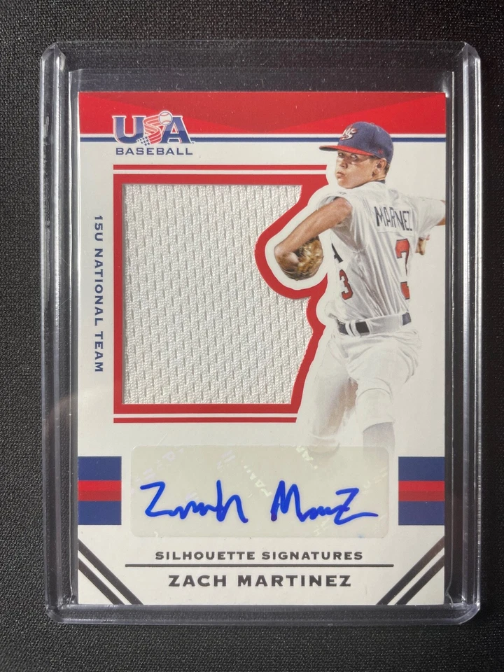 2017 Panini USA Stars & Stripes Zach Martinez Autographed Jersey #/199!!! - Image 1 of 1