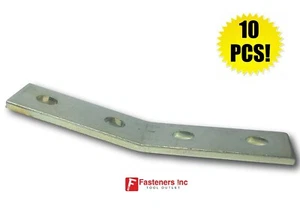 (QTY 10) 4-Hole 15° Degree Open Corner Angle for Unistrut Channel #467915 P2261 - Picture 1 of 3