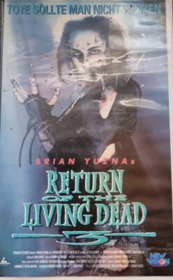 VHS Brian Yuzna's Return of the Living Dead 3 (1993) FSK 18 Horror Mindy Clarke - Bild 1 von 4
