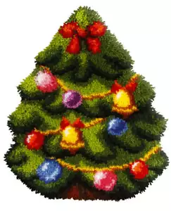 Kit cuscino gancio chiusura Orchidea albero di Natale 4096 - Foto 1 di 2