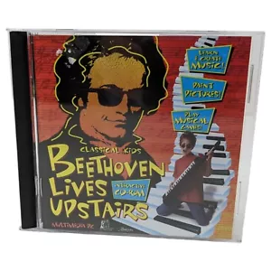 Classico Gioco Interattivo per Bambini CD-Rom Beethoven Vive Al piano di Sopra (Windows/PC) - Foto 1 di 5
