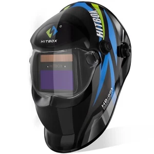 Industrie-Schweißhelm mit Solar Sensor + Delay-Einstellung Öl/Gas/Mil - Bild 1 von 8