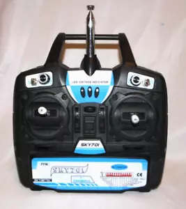 Skyartec Sky 701 7-Kanal Sender Radio Control Stick Drohne 72 MHz - Bild 1 von 8