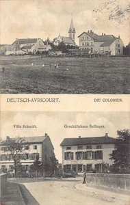 France - AVRICOURT Deutsch-Avricourt (57) Die Kolonien - Villa Schmidt - Geschäf - Picture 1 of 2